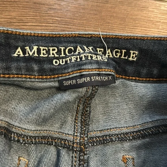 AEO High Rise Jegging-Dark Wash - Picture 2 of 5